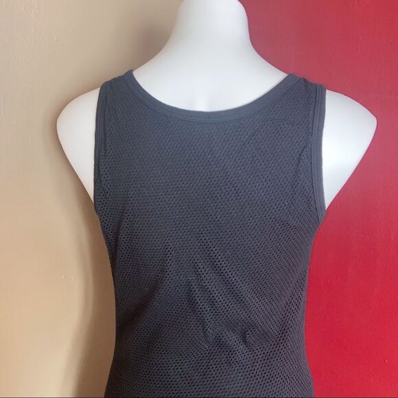 Michael Stars NWT Black Fishnet MIDI Dress Medium - Picture 6 of 7